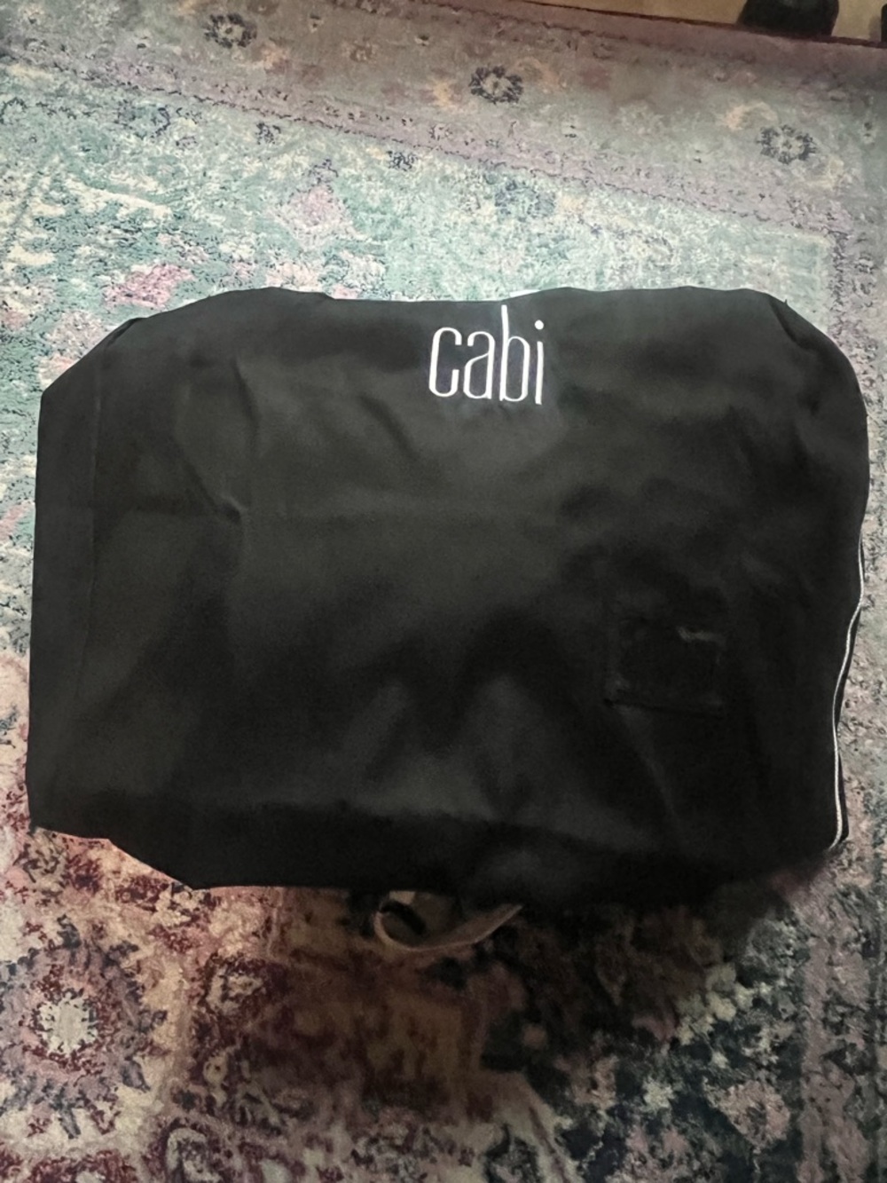 CAbi Black Garment Cover with White Trim - Picture 2 of 2